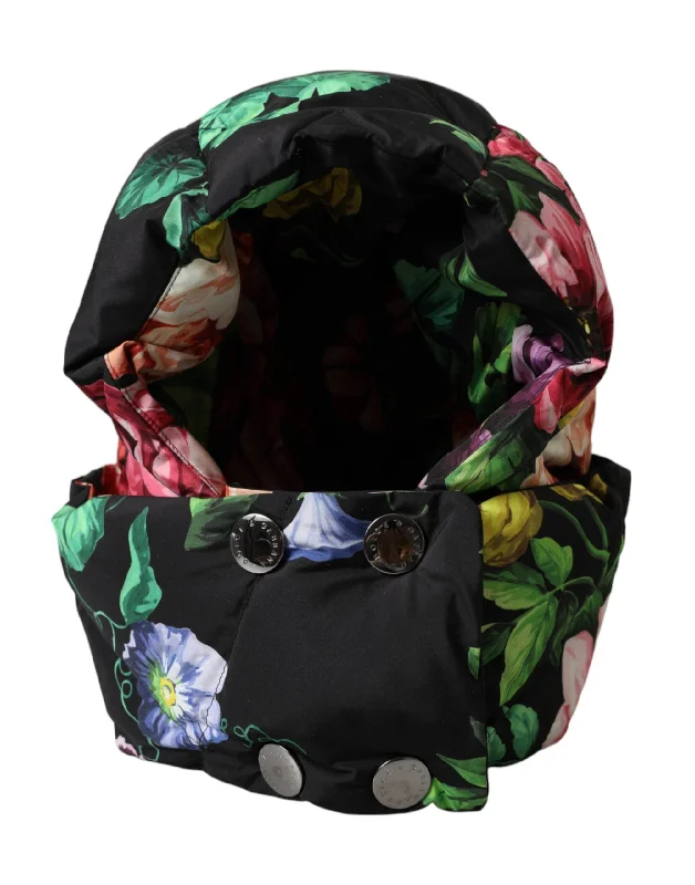 Dolce & Gabbana  Floral Print Whole Head Wrap Women's Hat