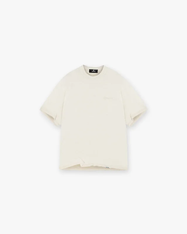 Slub T-Shirt - White Sand