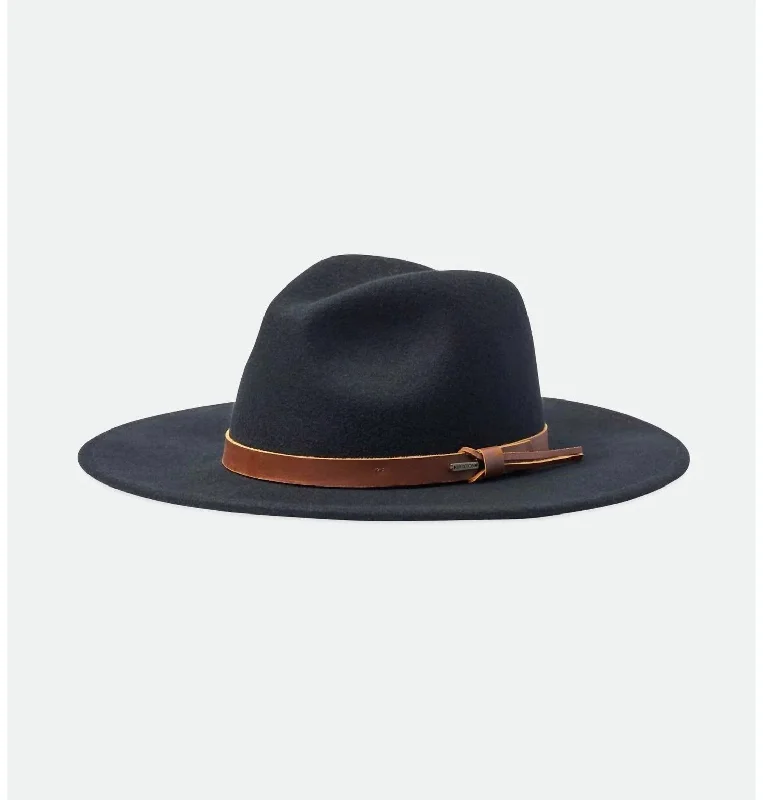 Women's Field Proper Hat In Black