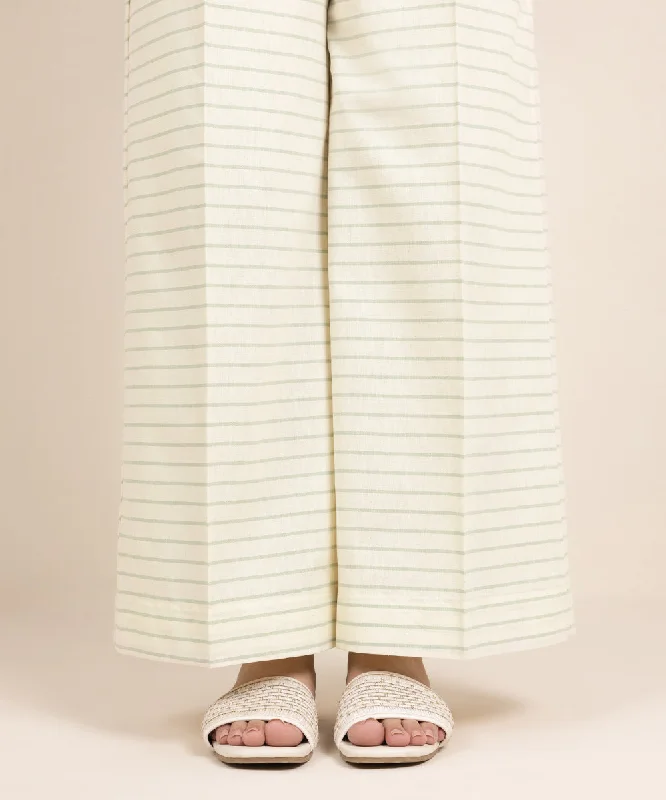 Yarn Dyed Cotton Culottes