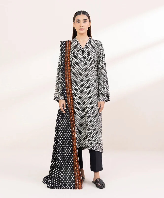 Printed Linen Dupatta