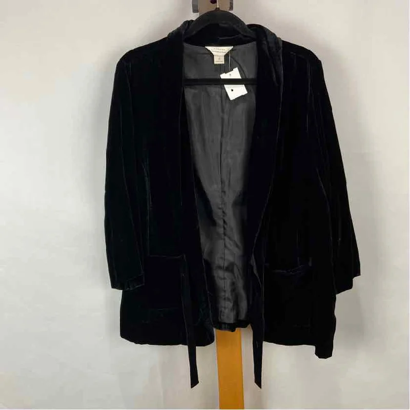 CJ Banks Women's Size 1X Black Solid Jacket