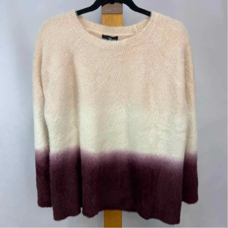 Fate Women's Size L Beige Ombre Sweater