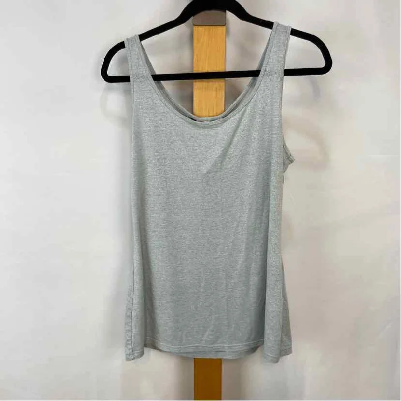 Jennifer Lopez Women's Size L Gray Shimmer Tank