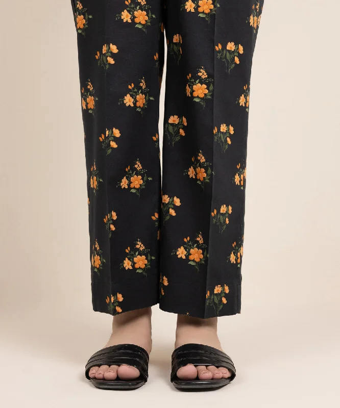 Printed Cotton Viscose Pants