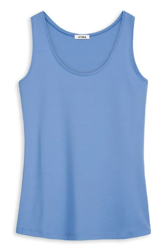 Fadia  Tank Top - Cornflower Blue