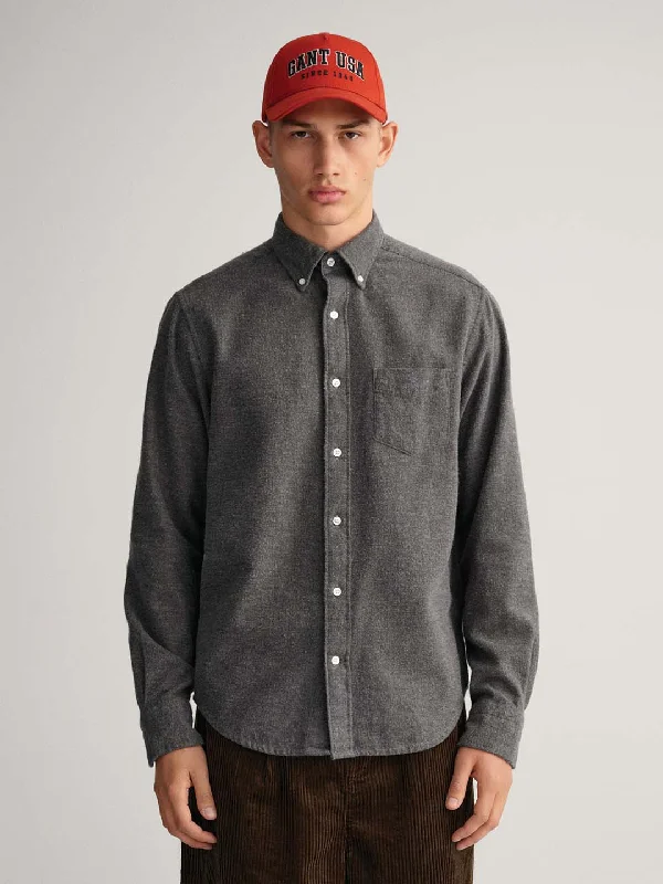 Gant Grey Regular Fit Shirt