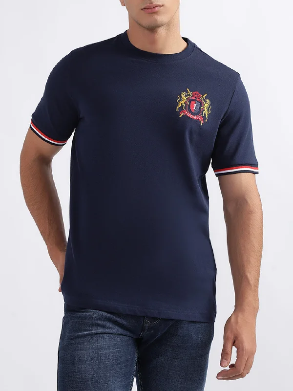 Iconic Navy Regular Fit T-Shirt