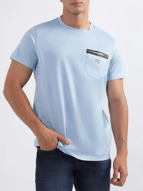 Iconic Blue Regular Fit T-Shirt