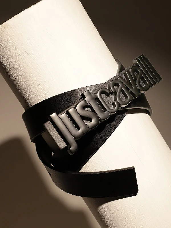 Just Cavalli Men Black Belt