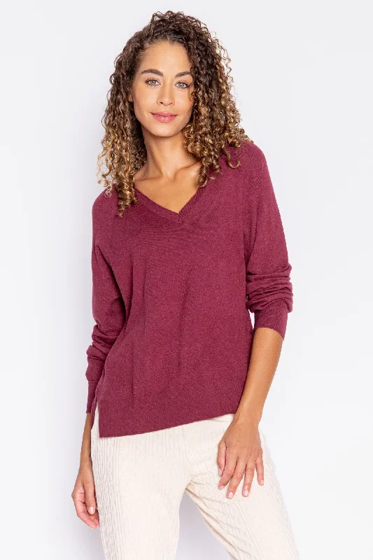 Long Sleeve Slougne Garden Top