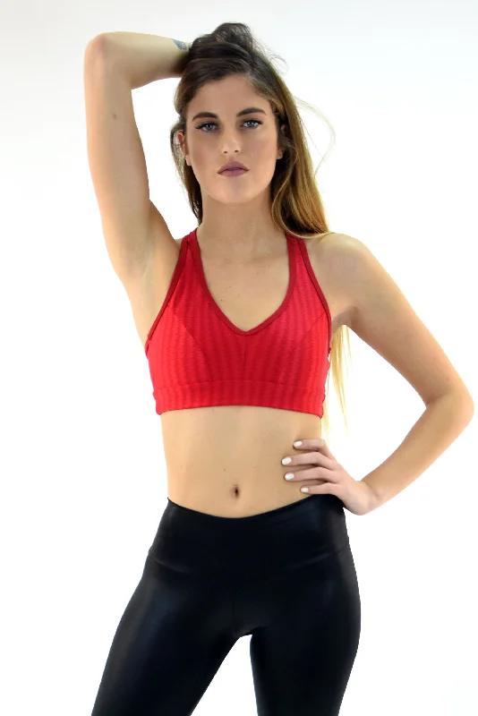 Ellie Oregon Bra - Red