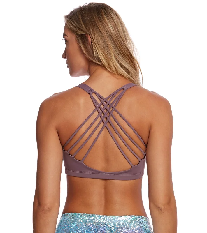 Onzie Chic Yoga Sports Bra Purple Haze