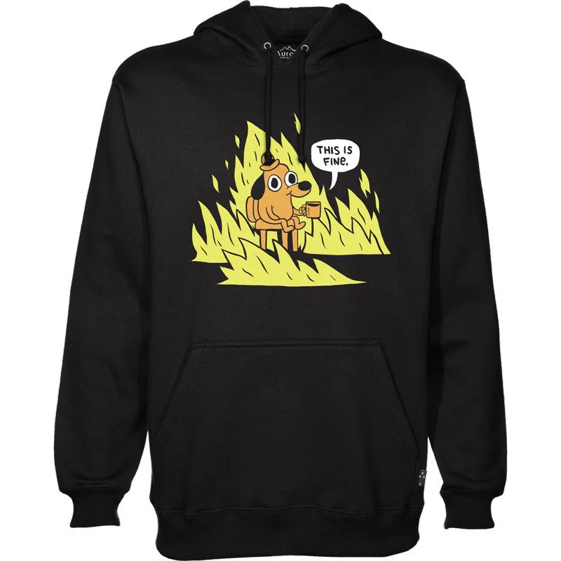 This Is Fine Hoodie