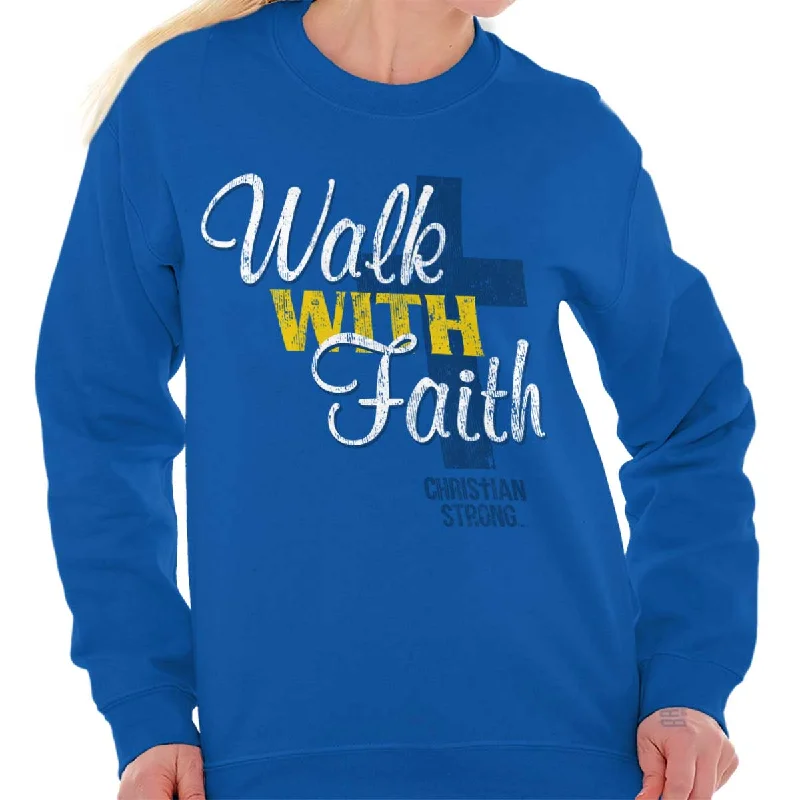 Walk With Faith Crewneck Sweatshirt