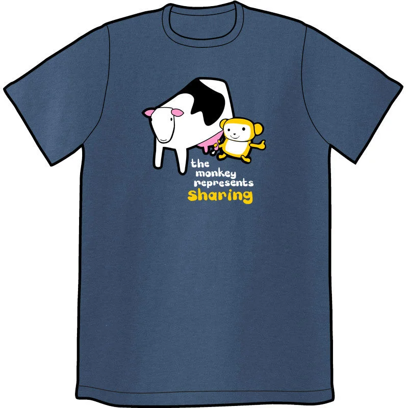 The Monkey Represents Sharing Shirt