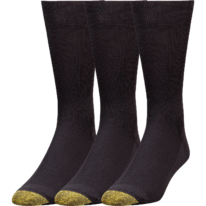 GOLD TOE 101S NYLON DRESS SOCKS 3 PACK