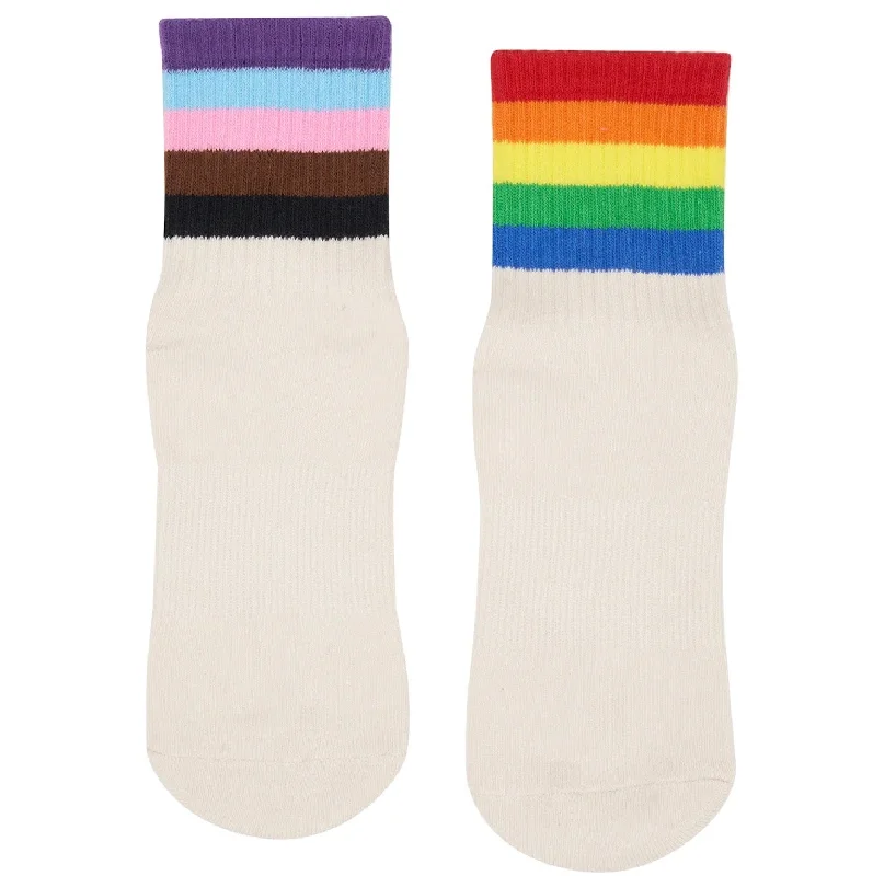 Unisex Crew Grip Socks - Come Together (Barre / Pilates)