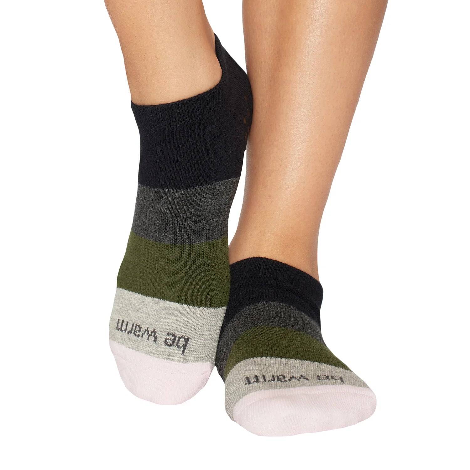 Be Warm - Marlowe Ivy Grip Socks (Barre / Pilates)