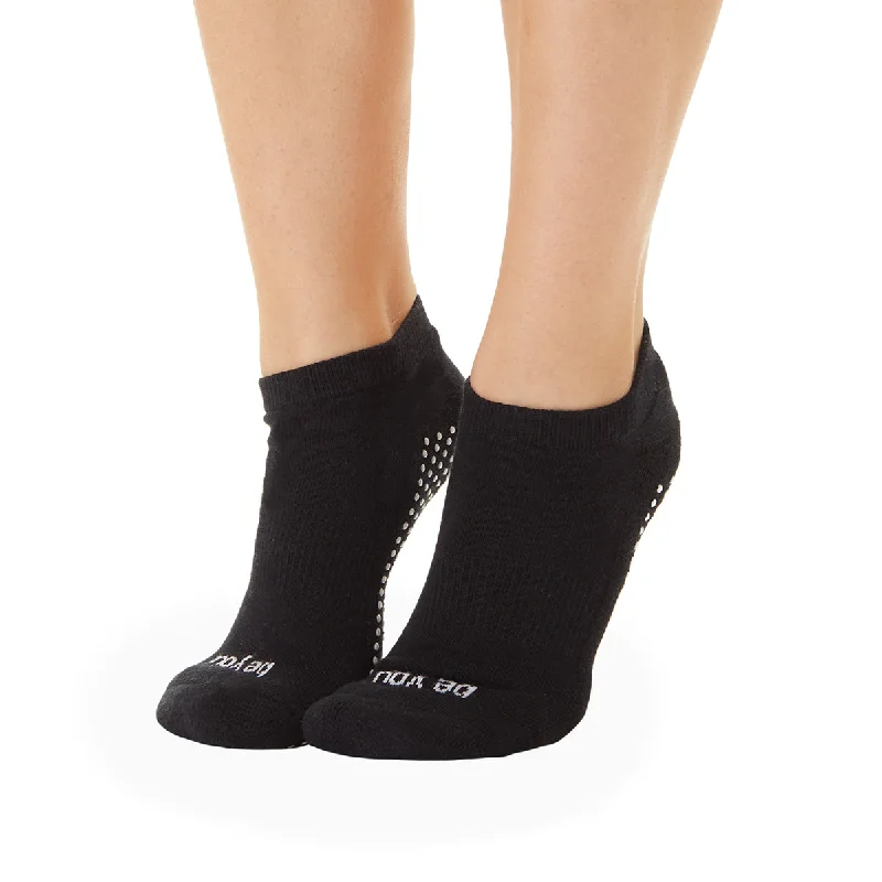 Be You - Black White Grip Socks (Barre / Pilates)