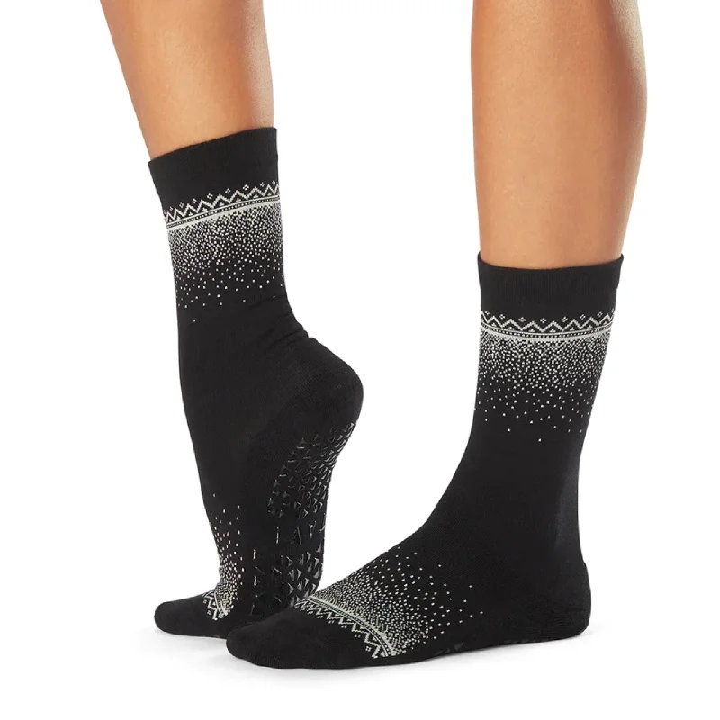 Jess Grip Socks - Fairisle Shine (Barre / Pilates)